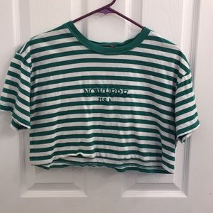 Forever 21 cropped tee